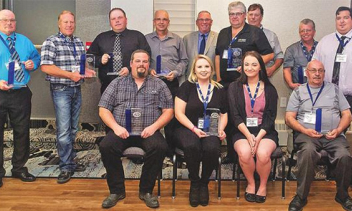 Nine towing contractors from around the province of Saskatchewan were recently recognized as recipients of the CAA Saskatchewan 2017 Roadside Assistance Award of Excellence.